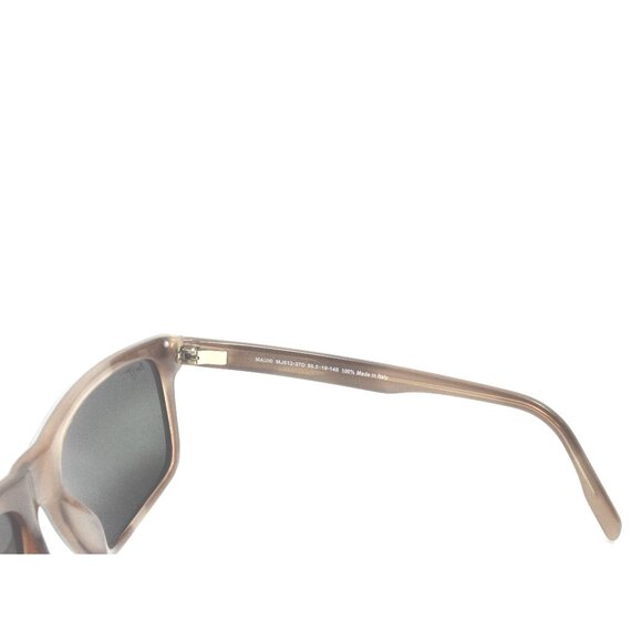Maui Jim Sunglasses Waipio Valley MJ 812-27D Black Grey Tan Horn / Neutr… main image 6